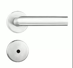 FECHADURA PARA BANHEIRO 1400 CAPRI ROSETA INOX ESCOVADO SILVANA