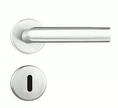 FECHADURA INTERNA 1400 CAPRI ROSETA INOX ESCOVADO SILVANA