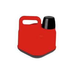 GARRAFAO TERMICO 3L VERMELHO MOR