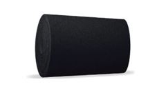 TAPETE VINIL SILVER 10MM EM ROLO 60CM BASE FUNDIDA PRETO KAPAZI