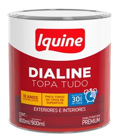 ESMALTE DIALINE SECAGEM RAPIDA BASE AGUA 750ML PRETO