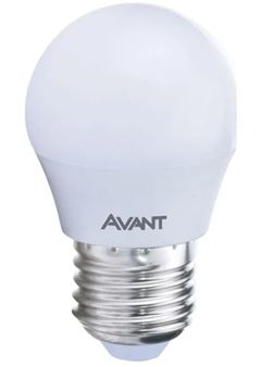 LÂMPADA LED BOLINHA E27 4W 6500K AVANT