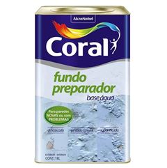 FUNDO PREPARADOR DE PAREDE BASE AGUA CORAL 18LT