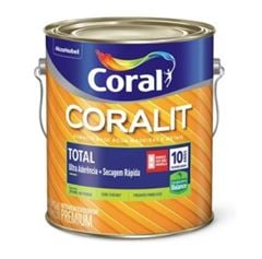 ESMALTE CORALIT TOTAL BASE AGUA ACETINADA 3,6L BRANCO GELO