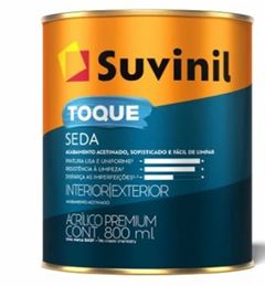 TINTA ACRILICA TOQUE DE SEDA B2 800ML SUVINIL