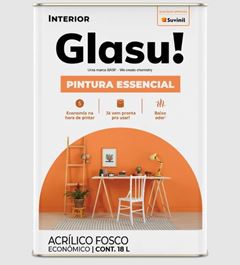 GLASU TINTA ACRILICA ESSENCIAL FOSCO SUVINIL