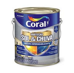CORAL PROTECAO SOL CHUVA IMPERMEABILIZANTE 3,6LT BRANCO