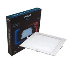 PLAFON  LED NEO EMBUTIR QUADRADO 2700/6500K 24W AVANT