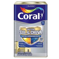 CORAL PROTECAO SOL CHUVA IMPERMEABILIZANTE 18LT INCOLOR