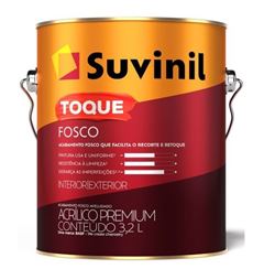 TINTA ACRILICA TOQUE FOSCO A2 3,2 LITROS SUVINIL