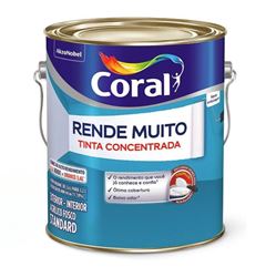 CORAL RENDE MUITO FOSCO 3,2LT CROMO SUAVE