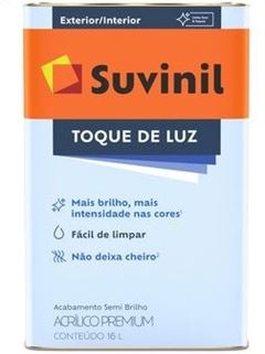 TINTA ACRILICA TOQUE LUZ A2 16 LITROS SUVINIL