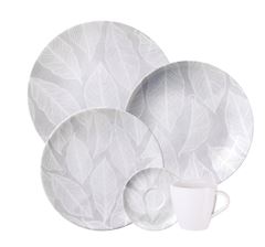 CONJUNTO JANTAR/CHÁ PORCELANA ECO ARBO COM 20 UNIDADES TRAMONTINA
