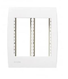 CONJUNTO PLACA 2MJ+2MJ COM SUPORTE 4X4 BRANCO ILUS SOPRANO
