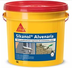 ADITIVO PLASTIFICANTE ALVENARIA SIKANOL 18LTS SIKA
