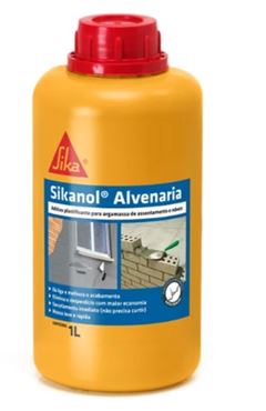 ADITIVO PLASTIFICANTE ALVENARIA SIKANOL 1 LT SIKA
