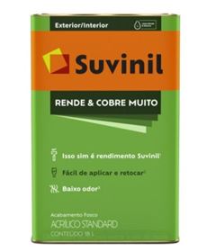 TINTA ACRILICA RENDE/COBRE MUITO A2 16 LITROS SUVINIL