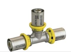 TEE GAS INTERMEDIARIO REDUÇÃO 26X20X26 MULTI EMMETI