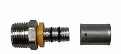 CONECTOR TRANSIÇÃO MACHO GÁS MÓVEL 20X1/2 PRENSAR MULTI EMMETI