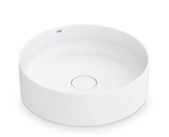 CUBA DE APOIO REDONDA CELITE 10CM BRANCO