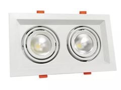 SPOT LED EMBUTIR 14W 2700K-6500K EVIDENCE DUO BRANCO AVANT