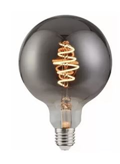 LAMPADA 5W LED RETRÔ PRETO 2200K G125 E27 AVANT