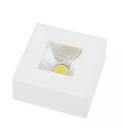 SPOT LED SOBREPOR 05W 3000K AUTHENTIC BRANCO AVANT