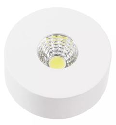 SPOT LED AUTHENTIC EMBUTIR REDONDO BRANCO 5W 6500K AVANT