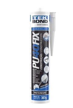 SELANTE PU40 387G FIX PRETO CARTUCHO TEKBOND