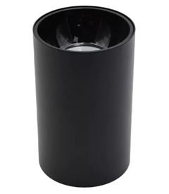 SPOT LED SOBREPOR HAUT REDONDO PRETO 12W 2700K AVANT