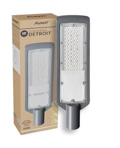 LUMINÁRIA PUBLICA LED DETROIT 50W 6500K AVANT