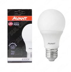 LÂMPADA LED BULBO 7W 6500K BRANCA E27 AVANT