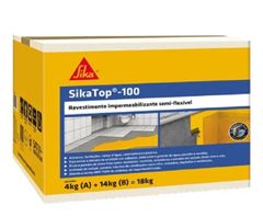 ARGAMASSA POLIMERICA SIKA TOP-100 4KG SIKA