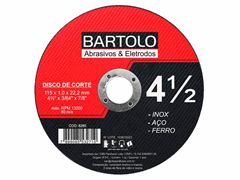 DISCO CORTE PARA INOX 4.1/2 BARTOLO