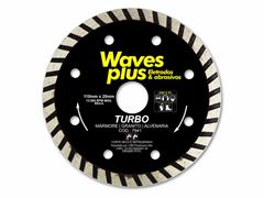 DISCO DIAMANTADO TURBO 110X20MM WAVES PLUS