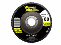 DISCO FLAP 4.1/2' GRÃO 80 WAVES PLUS