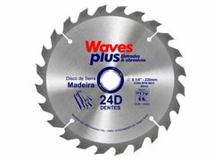 DISCO SERRA VIDEA 9.1/4' 24D PARA MADEIRA WAVES PLUS