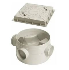 CAIXA DE PASSAGEM/INSPEÇÃO 300MM COM TAMPA AMANCO