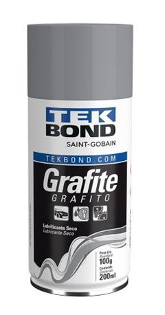 TINTA SPRAY GRAFITE SECO 200ML TEKBON.