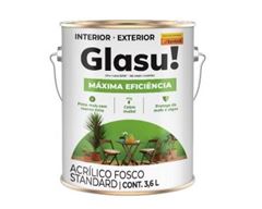TINTA ACRILICA GLASU MAXIMA EFICIENCIA 3,6L BRANCO NEVE