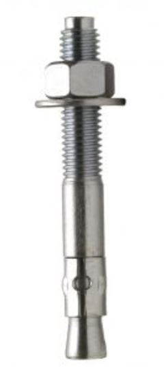 CHUMBADOR PBA COM PARAFUSO ARRUELA 1/4X2.1/4' WALSYWA