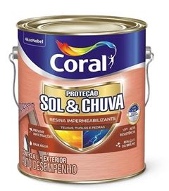 RESINA IMPERMEABILIZANTE PROTECAO SOL & CHUVA 3,6L PEROLA CLARO