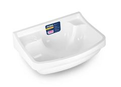 LAVATORIO SUSPENSO  PLASTICO 31X23,5CM BRANCO ROMA