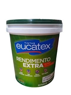 EUCATEX ACRILICO RENDIMENTO EXTRA 18L BRANCO