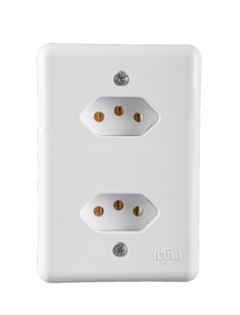 2 TOMADAS 2P+T 20A MONOBLOCO STYLUS ILUMI