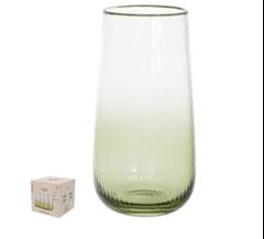 CONJUNTO DE COPOS C/4PCS CLASSIC COLORS VERDE 560ML FLORARTE