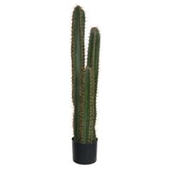 PLANTA ARTIFICIAL CACTO PU C/POTE VERDE 1,04M FLORARTE
