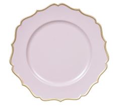SOUSPLAT PLASTICO ROSA DOURADO 33CM FLORARTE