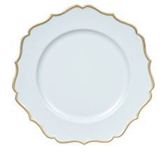 SOUSPLAT PLASTICO AZUL CLARO/DOURADO 33CM FLORARTE