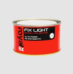 MASSA POLIESTER FIXLIGHT 750G C/CATALISADOR ROYALFIX